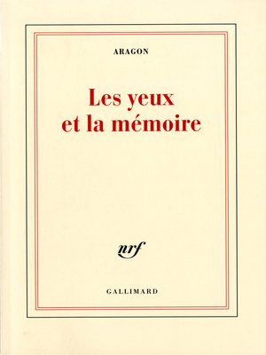 cover image of Les yeux et la mémoire
